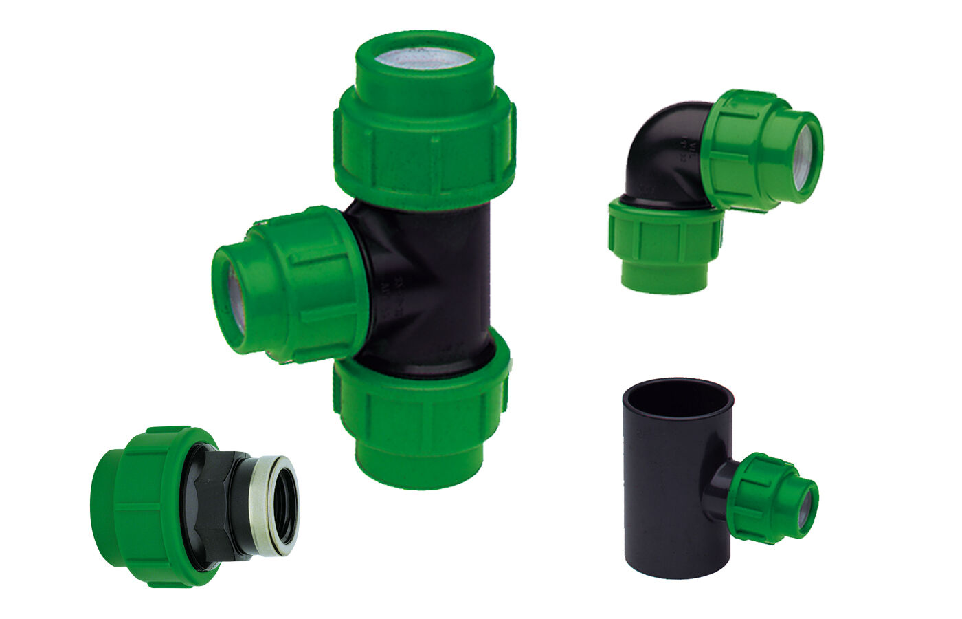 Van de Lande PE-klemfittingen