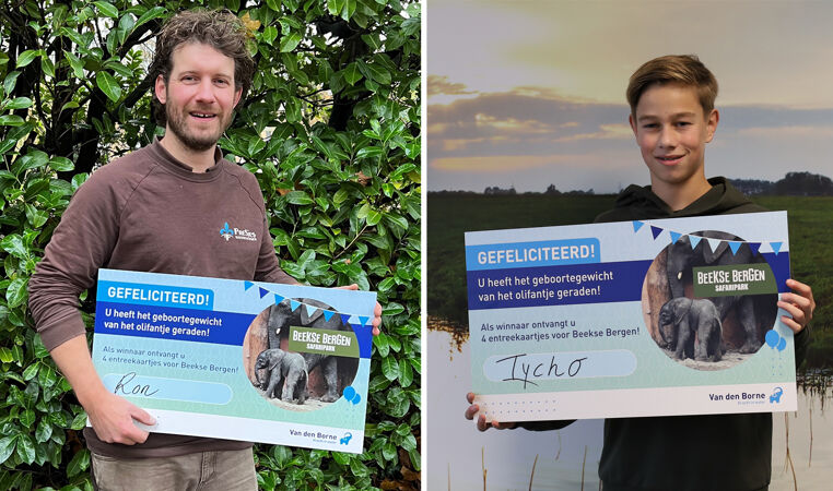 Winnaars geboortegewicht Mosi